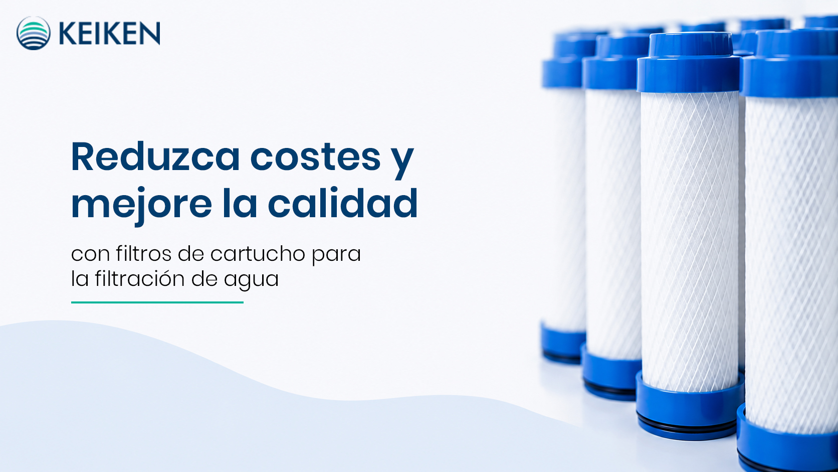 Reduzca costes y mejore la calidad con filtros de cartucho para la filtración de agua