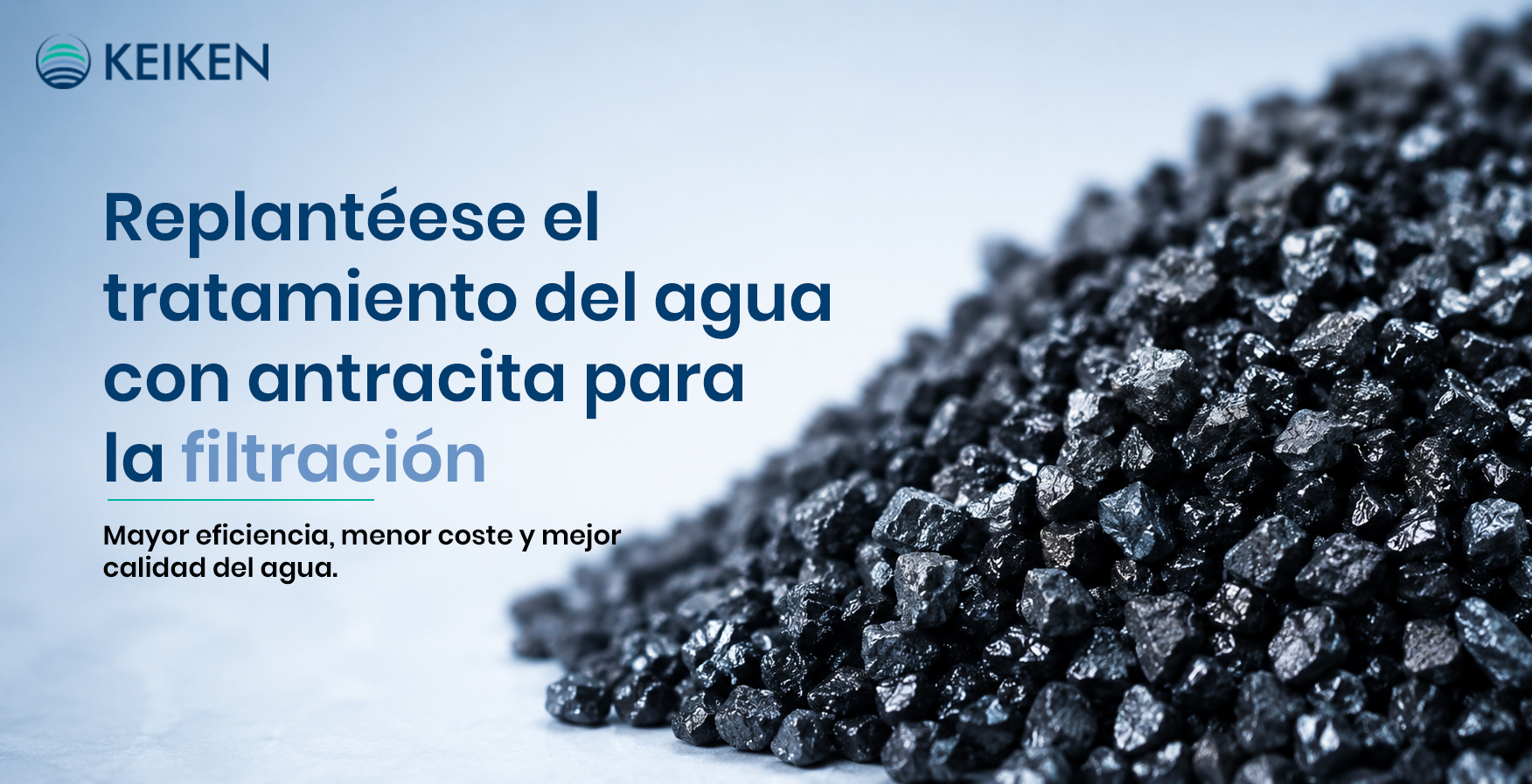Replantéese el tratamiento del agua con antracita para la filtración