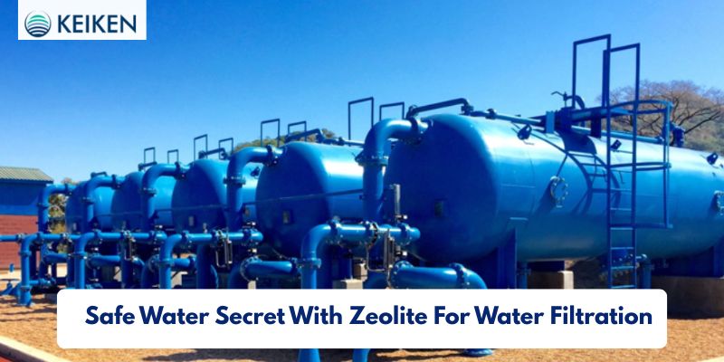 Safe Water Secret With Zeolite For Water Filtration