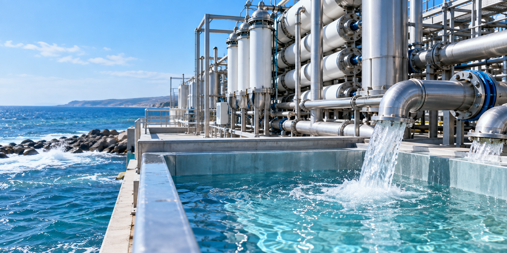 ¿Es la desalinización eficiente del agua de mar el futuro del suministro de agua dulce?